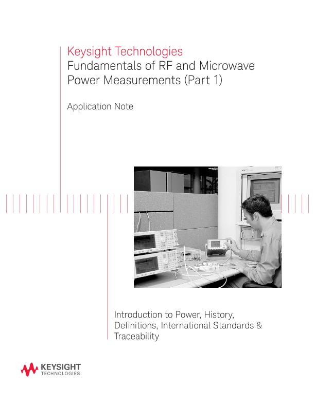 Fundamentals of RF and Microwave Power Measurements (Part 1) PDF Asset